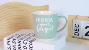 <span class=keywords><strong>Mug</strong></span> à café en céramique émaillée bicolore avec motif résistant à la cire, <span class=keywords><strong>mug</strong></span> personnalisé de couleur mate avec impression sérigraphique - Product Image 4