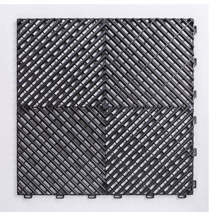 Solution d'entretien de voiture PP Carreaux de sol en plastique emboîtables pour lave-auto Carreaux de sol modulaires ventilés pour <span class=keywords><strong>garage</strong></span> pour atelier - Product Image 2