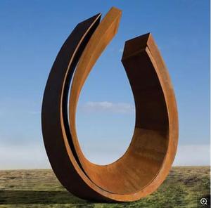 Jardín al aire libre animal metal artesanía <span class=keywords><strong>oxidado</strong></span> corten acero rinoceronte escultura abstracta <span class=keywords><strong>para</strong></span> la venta - Product Image 6