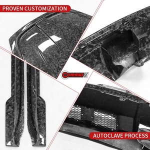 ชุดแต่งตัวถังรถยนต์คาร์บอนไฟเบอร์แห้งคุณภาพสูงสไตล์ MSY สำหรับ Porsche 911 992 Turbos กันชนหน้า-หลัง ฝากระโปรง ช่องระบายอากาศ - Product Image 3