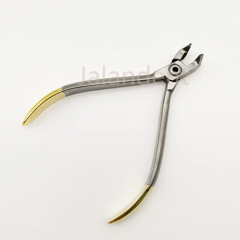 Strumenti e strumenti dentali metallici ortodontici dentali pinze da taglio per filamenti dentali pinze ortodontiche da taglio
