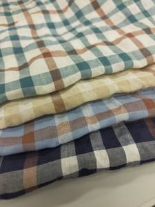 Tissu à carreaux tissé avec texture fraîche pour short, nouvelle collection japonaise, KYC921, - Product Image 4