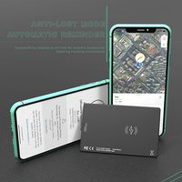 Tags et étiquettes d'actifs de cartes de blocage RFID compatibles Apple Find My-Tracker anti-perte et bouclier NFC