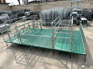Nuovo <span class=keywords><strong>Letto</strong></span> per Parto Animale, Attrezzatura Agricola, Gabbia per Suini, Gabbia per Parto Scrofe, Tavolo Ostetrico per Suini per l'Allevamento di Suini - Product Image 4