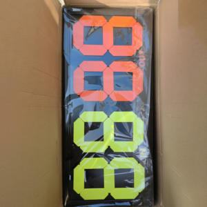 축구 선수 교체 보드 양면 디스플레이 수동 선수 교체판 축구 스코어보드 - Product Image 5