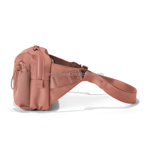 Logotipo personalizado Oxford Deportes Correr Cinturón lateral Cadera <span class=keywords><strong>Pierna</strong></span> Mensajero Bum Belt Sling Pecho Crossbody <span class=keywords><strong>Riñonera</strong></span> Bolsa <span class=keywords><strong>de</strong></span> <span class=keywords><strong>mujer</strong></span> Riñoneras - Product Image 3