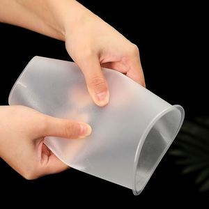 Gobelets jetables transparents en plastique rigide PP de 500 ml pour thé au lait à bulles (Boba) chaud et froid, avec impression de logo personnalisée - Product Image 3