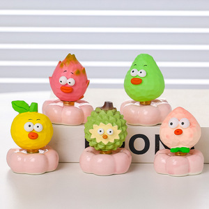 การ์ตูนผลไม้ตกแต่งโต๊ะเรซิ่นชุดหลายชิ้นอุปกรณ์สำนักงานดีไซน์ร่วมสมัย - Product Image 2