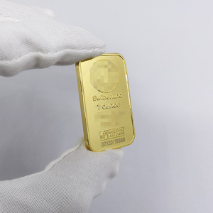 Lingote de Cobre Credit <span class=keywords><strong>Suisse</strong></span> de 1 Onza con Estampado del Caballo del Zodíaco Chino 2026, Barra de Oro de Latón de 31g (Una Onza) - Product Image 2