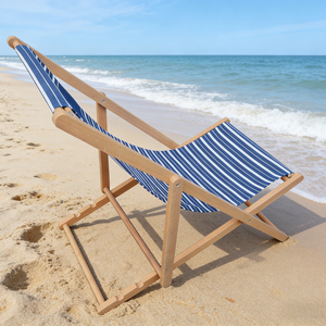 Lettino Prendisole Premium Stile Europeo Personalizzabile in Tessuto Oxford 600x600D Resistente e Traspirante per Bordo Piscina - Product Image 1