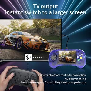 Console de jeu portable rétro RG ARC-S, système Linux, écran IPS 4 pouces, jeux préinstallés, prend en charge le <span class=keywords><strong>streaming</strong></span> de jeux en ligne BT et HDMI - Product Image 4