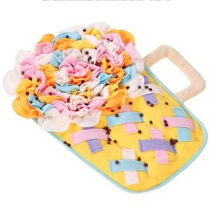 Alfombra de Forro Polar para Perros, Antideslizante, Portátil, para Entrenamiento de Olfato, Interactiva, Lavable - Product Image 5