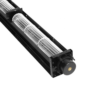 Ventilateurs transversaux DC PRSK 24V 40mm, mini ventilateur tangentiel, souffleur à double impeller, alliage d'aluminium OEM - Product Image 1