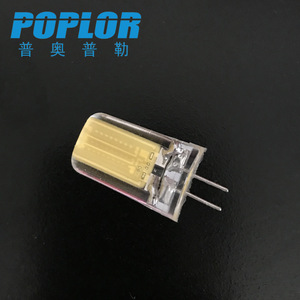 หลอดไฟ LED Poplor G4 2.5W 4W Cob Ac 220V ฐานพลาสติกสำหรับโคมไฟระย้าคริสตัล - Product Image 4
