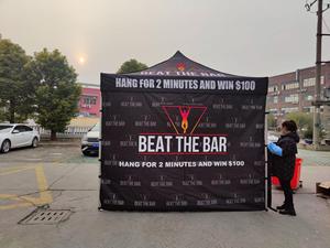 Custom Logo Printed 3X3 Folding Advertising Outdoor Trade Show <b>Canopy</b> Stretch <b>Tent</b> - Product Image 2