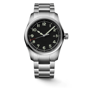 Reloj de pulsera luminoso para hombre con indicador de fecha, resistente al agua, informal, de negocios, reloj de cuarzo con correa de acero inoxidable - Product Image 6