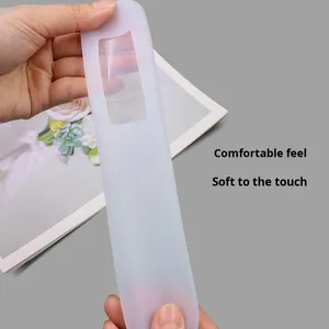 <span class=keywords><strong>TCL</strong></span> RC902v/802NU1 용 친환경 방진 방수 실리콘 TV 리모컨 커버 프로텍터 - Product Image 5