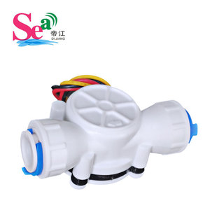 DIjiang S301 <b>Water</b> Purifier <b>Flow</b> Sensor Plastic POM 3/8 Quick Connect 0.3-6L/min Hall Effect Turbine <b>Flow</b> <b>Meter</b> OEM 3.5-24vdc - Product Image 2