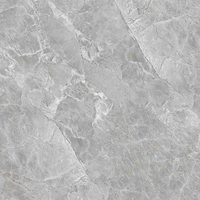 Carrelage en porcelaine aspect marbre gris clair 800x800mm, facile à nettoyer, imperméable, pour sol, mur, salon, hôtel