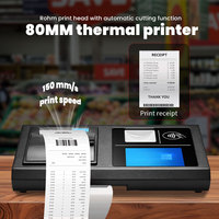 Terminal de Punto de Venta (TPV) con Pantalla Táctil de 11.6 Pulgadas, Lector de Tarjetas NFC, Sistema POS con Ventana de Doble Pantalla, WiFi y Bluetooth