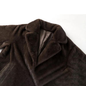 Nuovo Cappotto Lungo Invernale <span class=keywords><strong>da</strong></span> Donna in Pelliccia Sintetica Effetto <span class=keywords><strong>Visone</strong></span> - Product Image 5