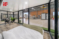 Maison conteneur préfabriquée moderne extensible à aile unique de 20FT 40FT pour habitation, villa, complexe hôtelier, bureau, prête à être expédiée aux États-Unis, au Royaume-Uni, en Allemagne
