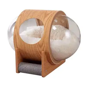 House Space Capsule Wooden Furniture Beds