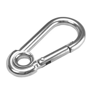 Anillo de conexión rápida de acero inoxidable 304, hebillas de cadena de mosquetón M3 M5 M6 M8 M10 M12, hebilla de montañismo, hebillas colgantes de gancho - Product Image 1