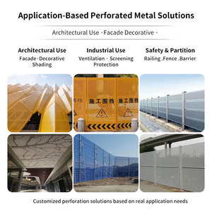 Paneles de Muro Cortina de Aluminio Metálico Perforado, <span class=keywords><strong>Malla</strong></span> Decorativa de Acero con Recubrimiento en Polvo Personalizado <span class=keywords><strong>para</strong></span> <span class=keywords><strong>Construcción</strong></span> - Product Image 4