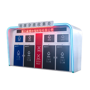 Sanitation waste collection stations, residential communities with four-category waste <b>bins</b>, outdoor facilities for schools and - Product Image 2