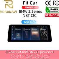 Système de navigation double HD Android 13 RoadNavi pour BMW Série Z4 NBT CIC 2007-2017 Lecteur multimédia vidéo CarPlay sans fil GPS