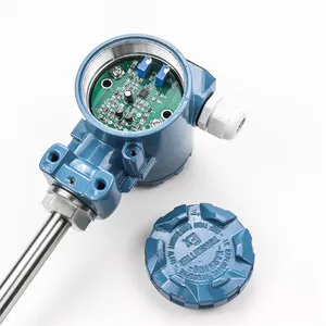 Integrated intelligent temperature transmitter sensor, explosion-proof thermal resistance thermometer 4-20mA output