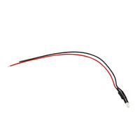 Ampoule LED couleur unique pré-câblé, lumière LED, dc 12v, 10mm, Diode électroluminescente, vente en gros