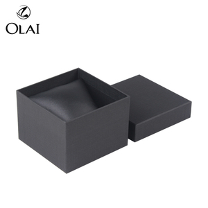Tapa simple y estructura de base más barata, caja de reloj de papel de cartón Kraft personalizada de <span class=keywords><strong>dos</strong></span> piezas, caja de embalaje - Product Image 5