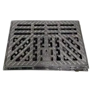 Le couvercle de trou d'homme de grille carrée ronde d'usine de vente chaude peut être personnalisé avec le couvercle de trou d'homme de fer ductile