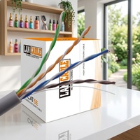 Câble réseau UTP Cat5e Cat 5 5e de 305 m, câble Ethernet LAN, câble réseau Plenum CAT5E de 1000 pieds (305 m) CMP CMR CM