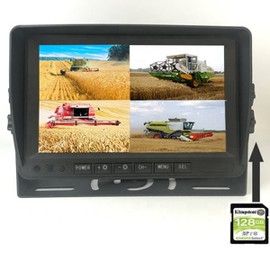 Hệ Thống Camera Dự Phòng Xe Tải Xe Buýt Xe Tải Xe Buýt Hạng Nặng Màn Hình Gương Xe Bốn Bánh 4CH AHD 720P 1080P PAL NTSC - Product Image 2