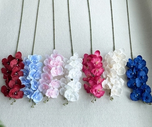 IB4002 fiori <span class=keywords><strong>di</strong></span> seta <span class=keywords><strong>di</strong></span> fascia alta <span class=keywords><strong>di</strong></span> vendita calda <span class=keywords><strong>orchidea</strong></span> gigante 3 ft <span class=keywords><strong>orchidea</strong></span> artificiale <span class=keywords><strong>orchidea</strong></span> fiore - Product Image 4