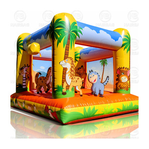 Lion <span class=keywords><strong>King</strong></span> Animal Thème Bounce House 100% Pvc Gonflable Bouncer Kids Party Bouncing Jumping Castle - Product Image 1