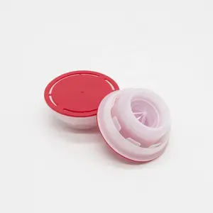 42mm 57mm Plastic stopper spout and cap for oil container,plastic tin can lids/covers/closure