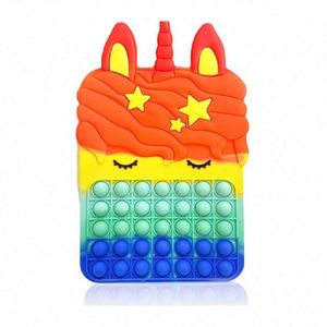 TOYSRUNNER Kids <b>Backpack</b> Fidget Pop Schoolbag Custom 10 Inch Push Bubble <b>Child</b> Waterproof Shoulder Schoolbag - Product Image 6