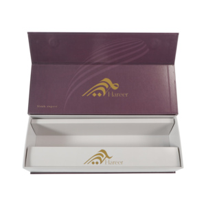 Manufacturer's straight hair perm curl clip packaging, printed gift box, square