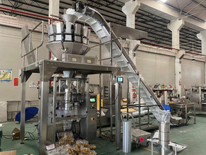 เครื่องบรรจุภัณฑ์ขนมขบเคี้ยวแบบห่อหุ้ม <span class=keywords><strong>JINTIAN</strong></span> 10/14 รุ่น Head Weigher สำหรับปลาแผ่น ปลาเกลียว และคอร์นูเลต - Product Image 2