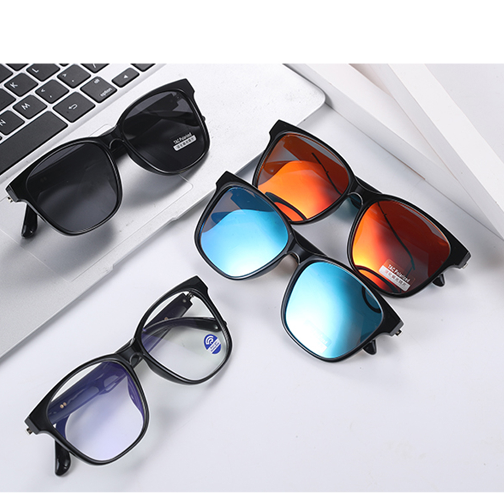 2026 GS08 Smart Wearable Headset with Wireless BT Call Music Intelligent Control Outdoor Fashion Sunglasses for Men Woman