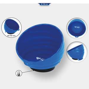 Brilliant Tools Coupelle magnétique en plastique/demi-coquille Ø 11 cm - Product Image 3