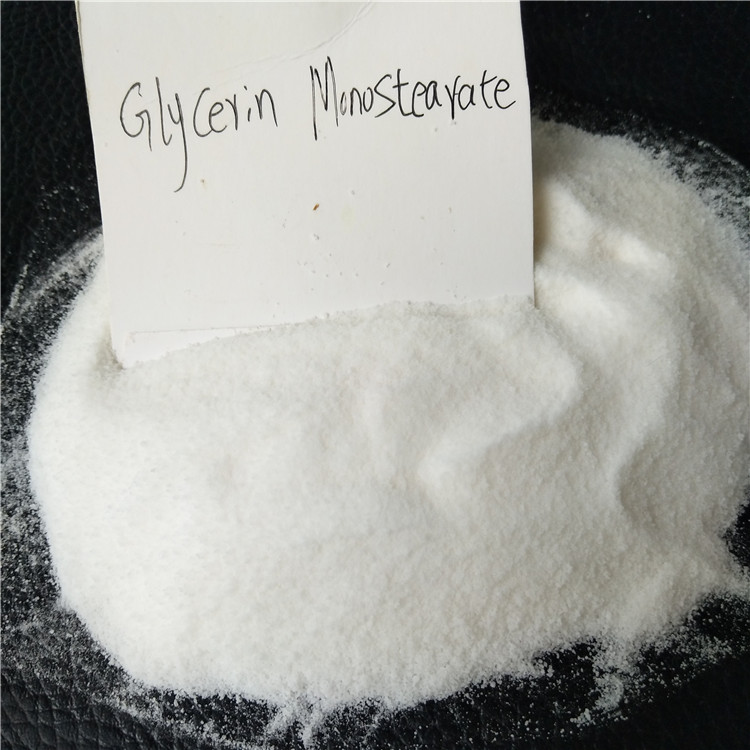 Glicerina de floco de gms, emulsificador de estofado de glicerato, monostearate, cas 11099-07-3/85666-92-8