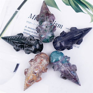 Prezzo all'ingrosso artigianato <span class=keywords><strong>di</strong></span> cristallo naturale pietra curativa <span class=keywords><strong>dinosauri</strong></span> per la decorazione della casa - Product Image 2