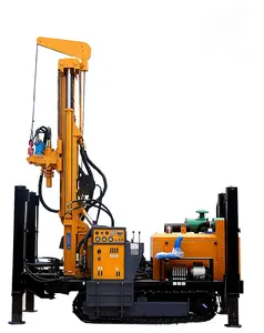 China Supplier Depth 260m Hydraulic Pneumatic Water Well Drilling Machine for Sale with Good Quality