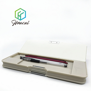 Waterproof PVC Plastic Pencil Box with Compartments <strong>Pen</strong> <strong>Pouch</strong> - Product Image 5