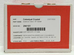 โซลินอยด์วาล์ว EVR 3 NC 032F1206 1/4 นิ้ว แบบเชื่อม ผลิตภัณฑ์ระบบอัตโนมัติทางอุตสาหกรรม ของแท้ใหม่ ขายส่ง - Product Image 4